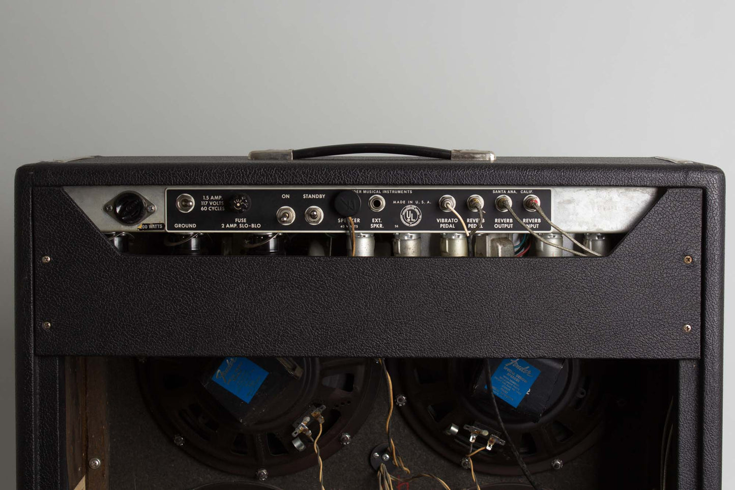 Fender Super Reverb Large Combo Tube Amplifier (1967)