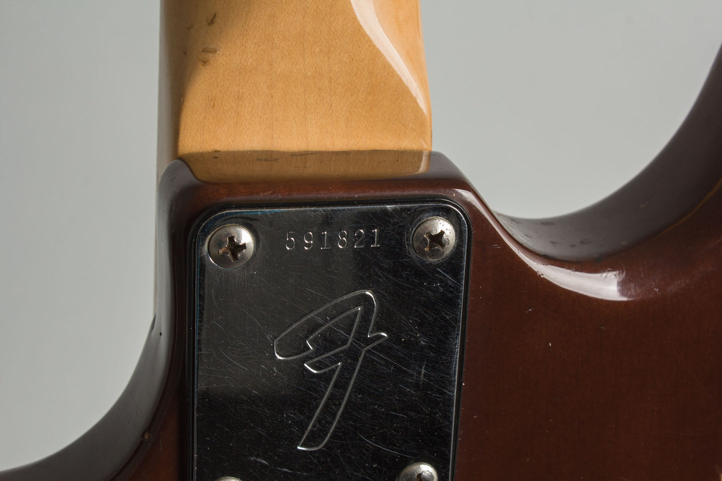 Fender Mustang Solid Body Electric Bass Guitar (1975)