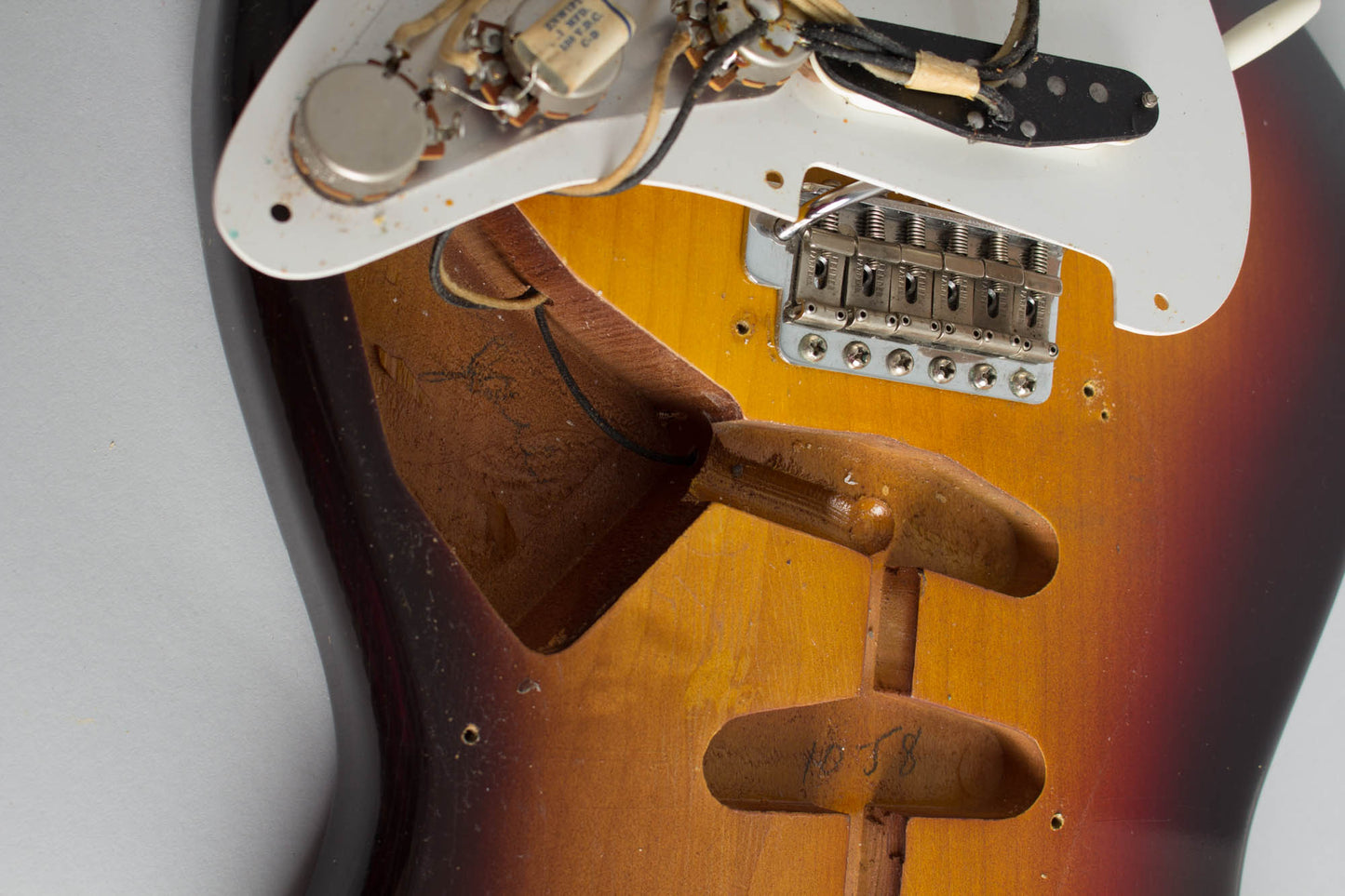 Fender Stratocaster Solid Body Electric Guitar (1958)