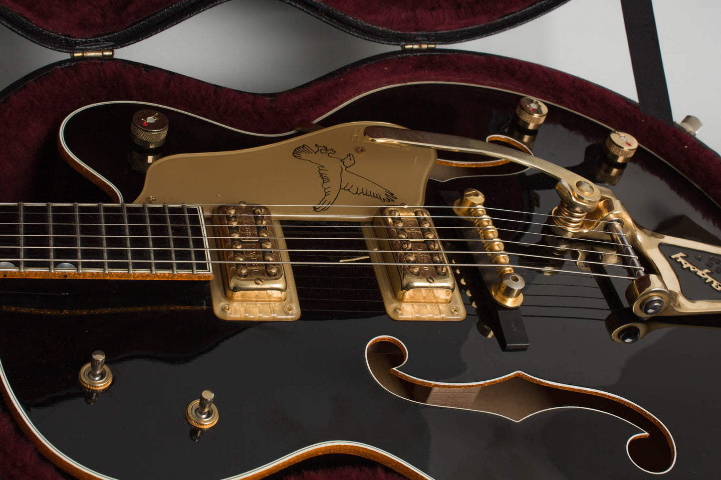 Gretsch G-6136TBK Black Falcon Arch Top Hollow Body Electric Guitar (2011)
