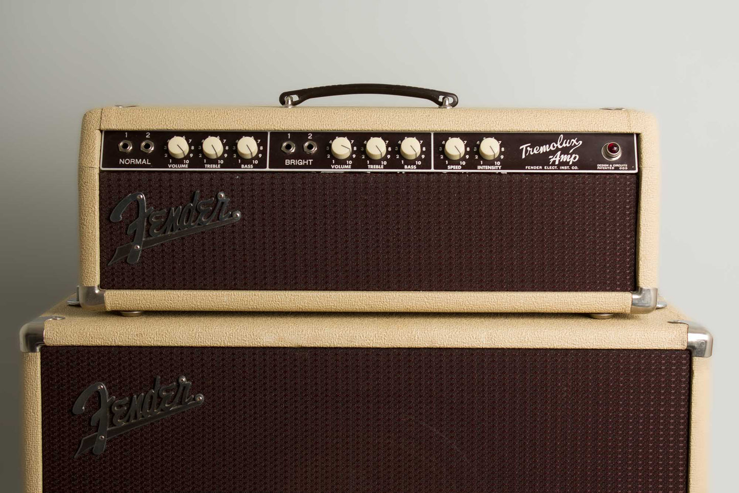 Fender Tremolux 6G9-A Piggyback Tube Amplifier (1962)