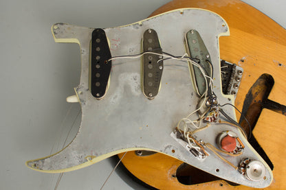 Fender Stratocaster Owned and extensively used by Elliott Sharp Solid Body Electric Guitar (1964)