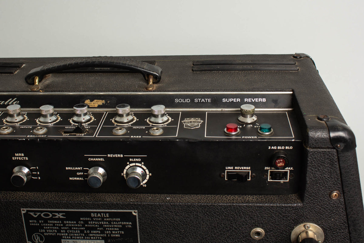 Vox Beatle/Super Beatle Solid State *LOCAL PICKUP ONLY* Head and Cabinet Amplifier (1967)