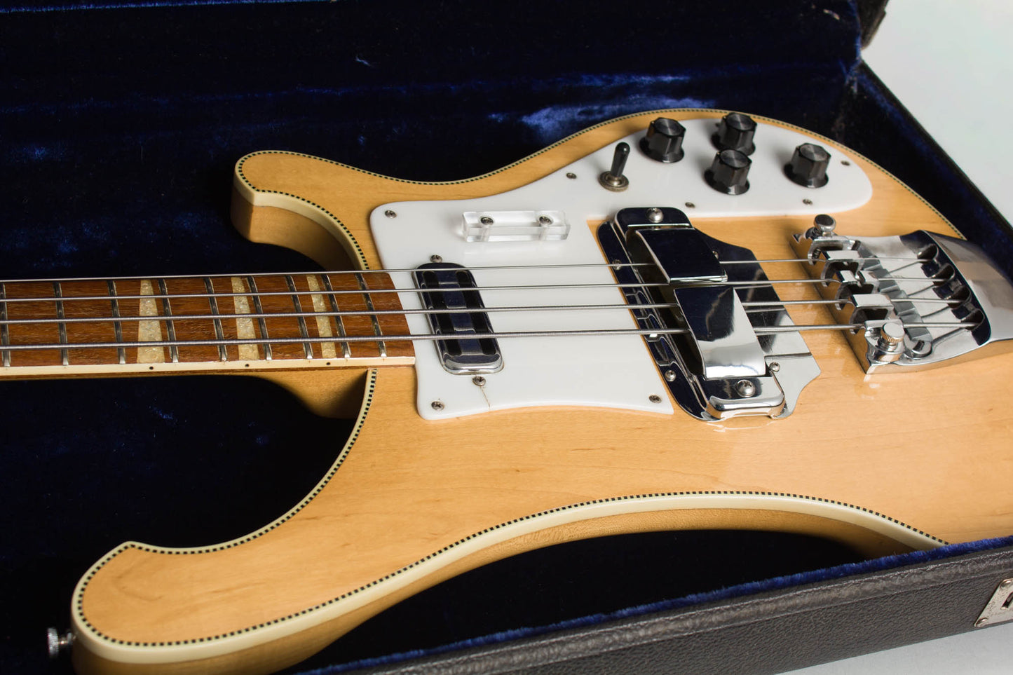 Rickenbacker Model 4001 Owned By Geddy Lee Solid Body Electric Bass Guitar (1968)