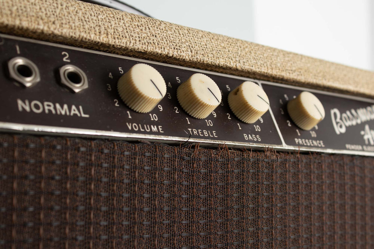 Fender Bassman 6G6-A Piggyback Tube Amplifier (1962)
