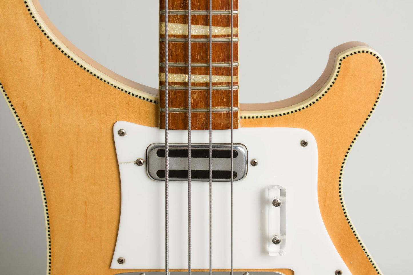 Rickenbacker Model 4001 Owned By Geddy Lee Solid Body Electric Bass Guitar (1968)