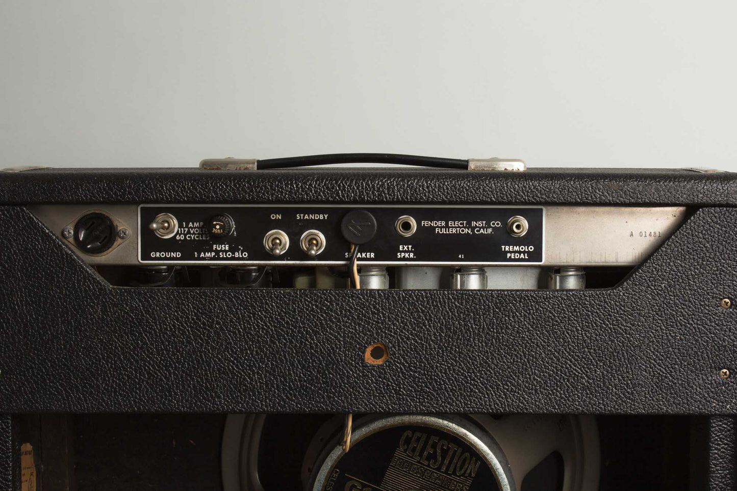 Fender Deluxe AA763 Tube Amplifier (1964)