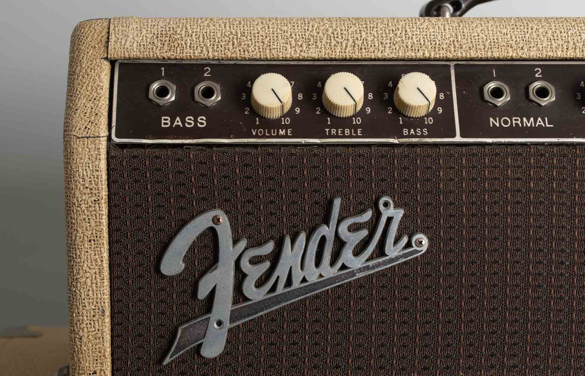 Fender Bassman 6G6-A Piggyback Tube Amplifier (1962)