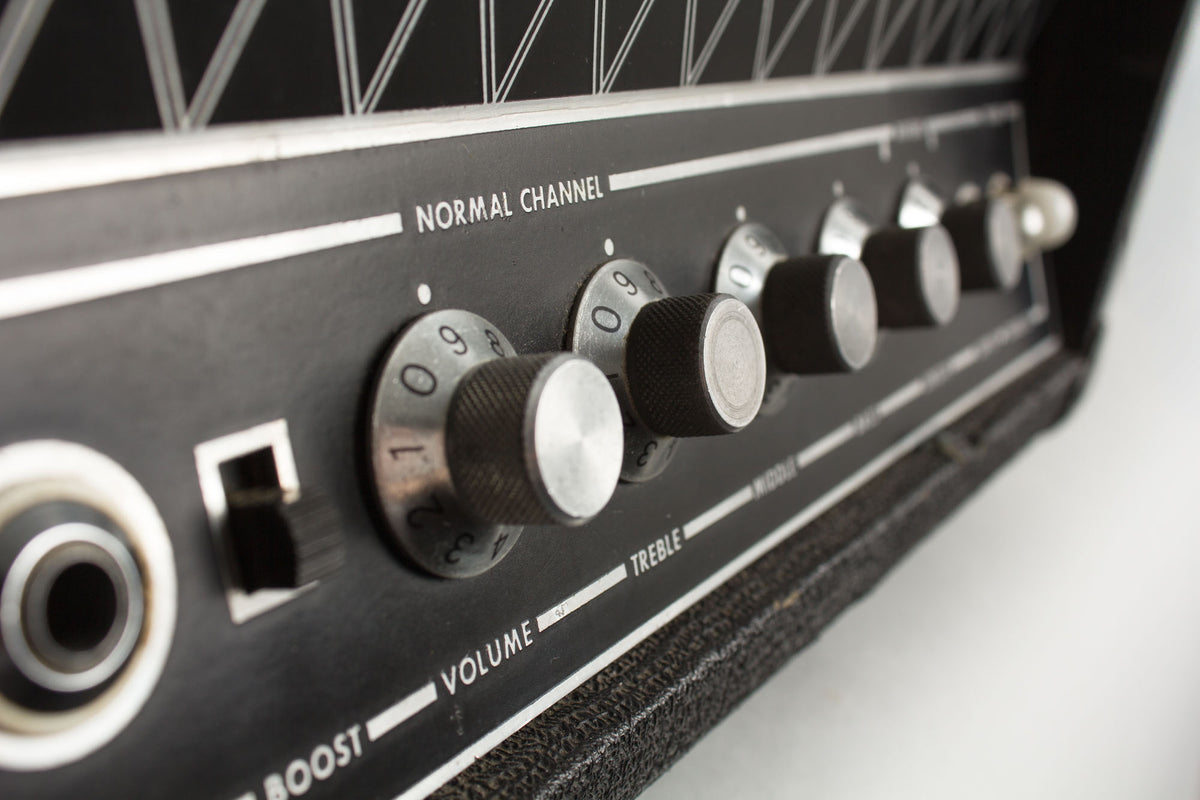 Vox Model UL 7120 Hybrid Head and Cabinet Amplifier (1966)