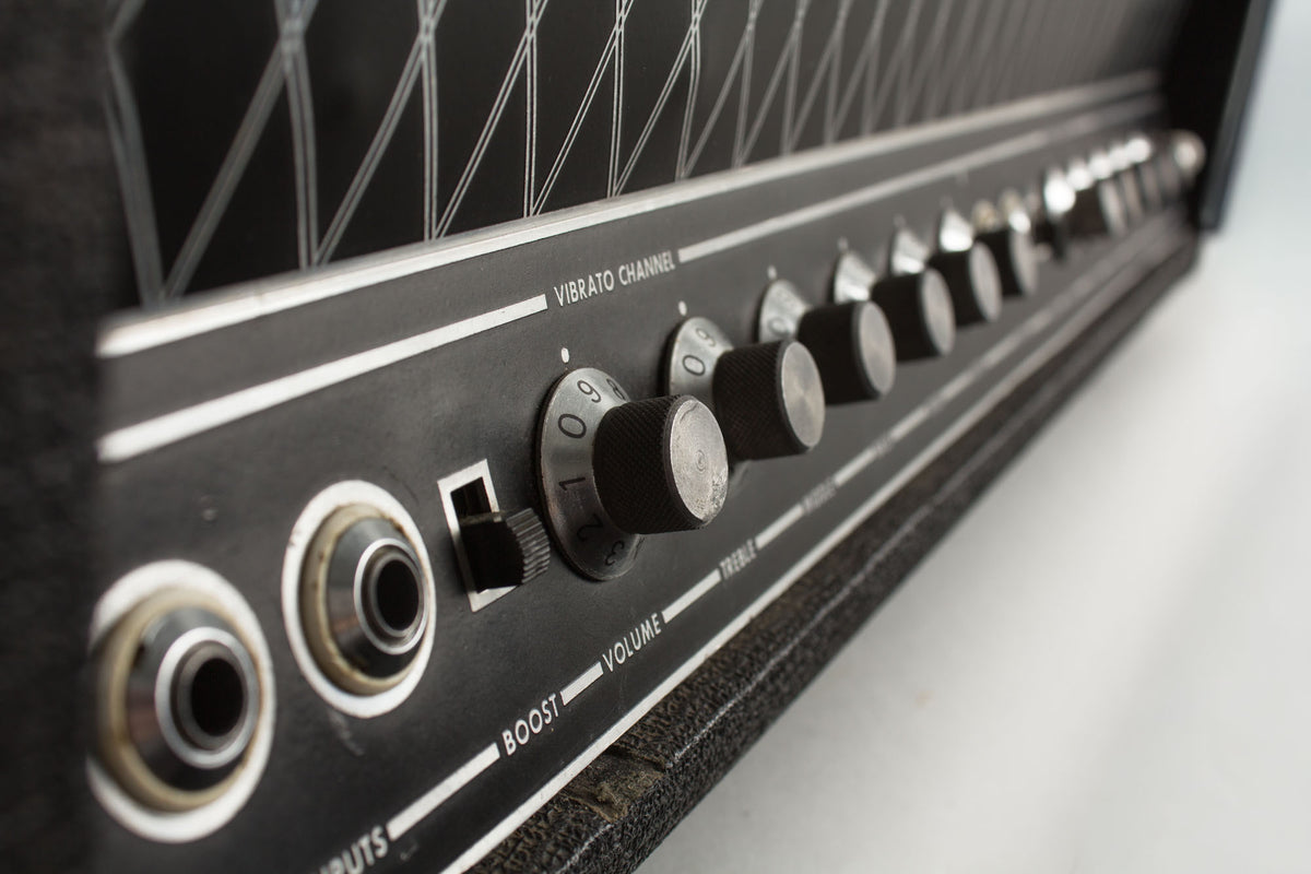 Vox Model UL 7120 Hybrid Head and Cabinet Amplifier (1966)