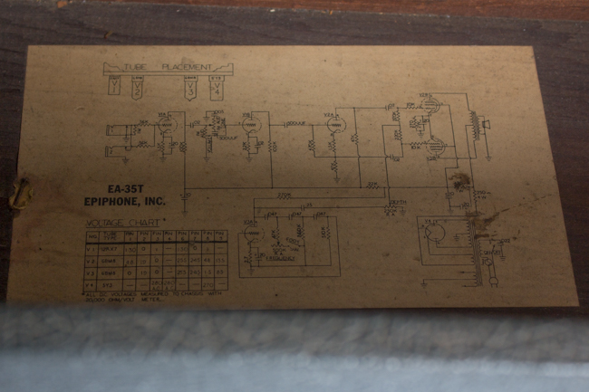 Epiphone  EA-35T Devon Tremolo Tube Amplifier (1962)