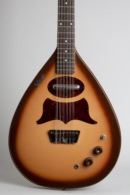 Danelectro  Bellzouki Model 7010 12 String Semi-Hollow Body Electric Guitar  (1965)