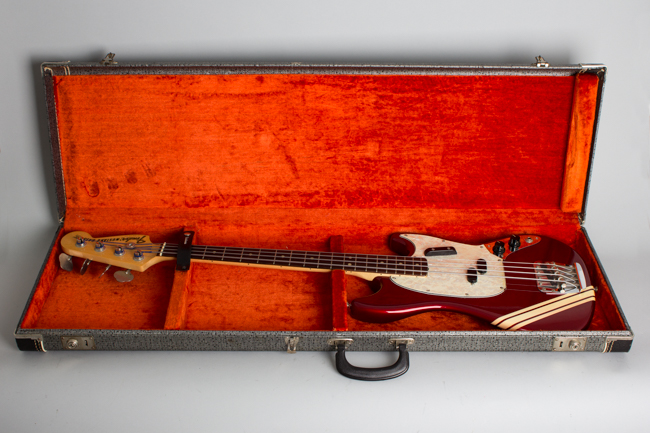 Fender  Competition Mustang Solid Body Electric Bass Guitar  (1971)