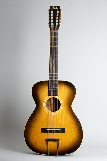  Stella H-922 12 String Flat Top Acoustic Guitar, made by Harmony  (1963)