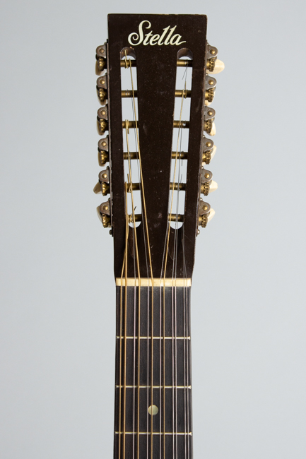  Stella H-922 12 String Flat Top Acoustic Guitar, made by Harmony  (1963)