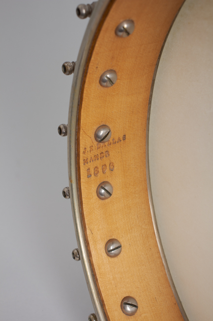 J. E. Dallas  Concert Fretless 5 String Banjo ,  c. 1890