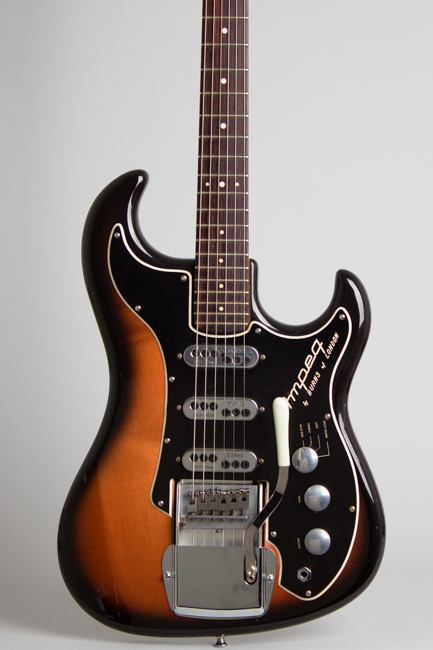  Ampeg Wild Dog EG-1S Jazz Split Sound Solid Body Electric Guitar,  made by Burns  (1964)