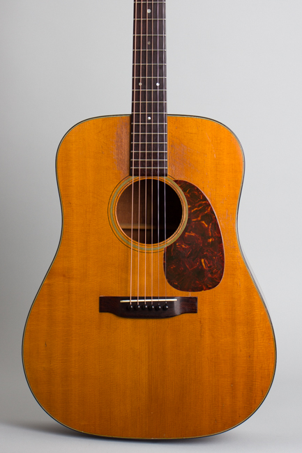 C. F. Martin  D-18 Flat Top Acoustic Guitar  (1960)