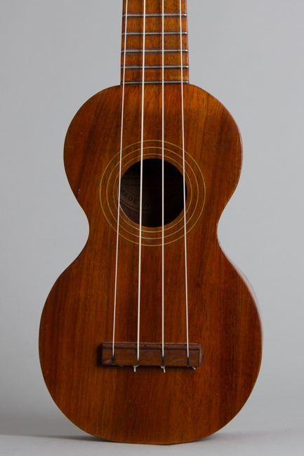 Hawaiian Mahogany Company  Echo-Uke Soprano Ukulele  (1920s)