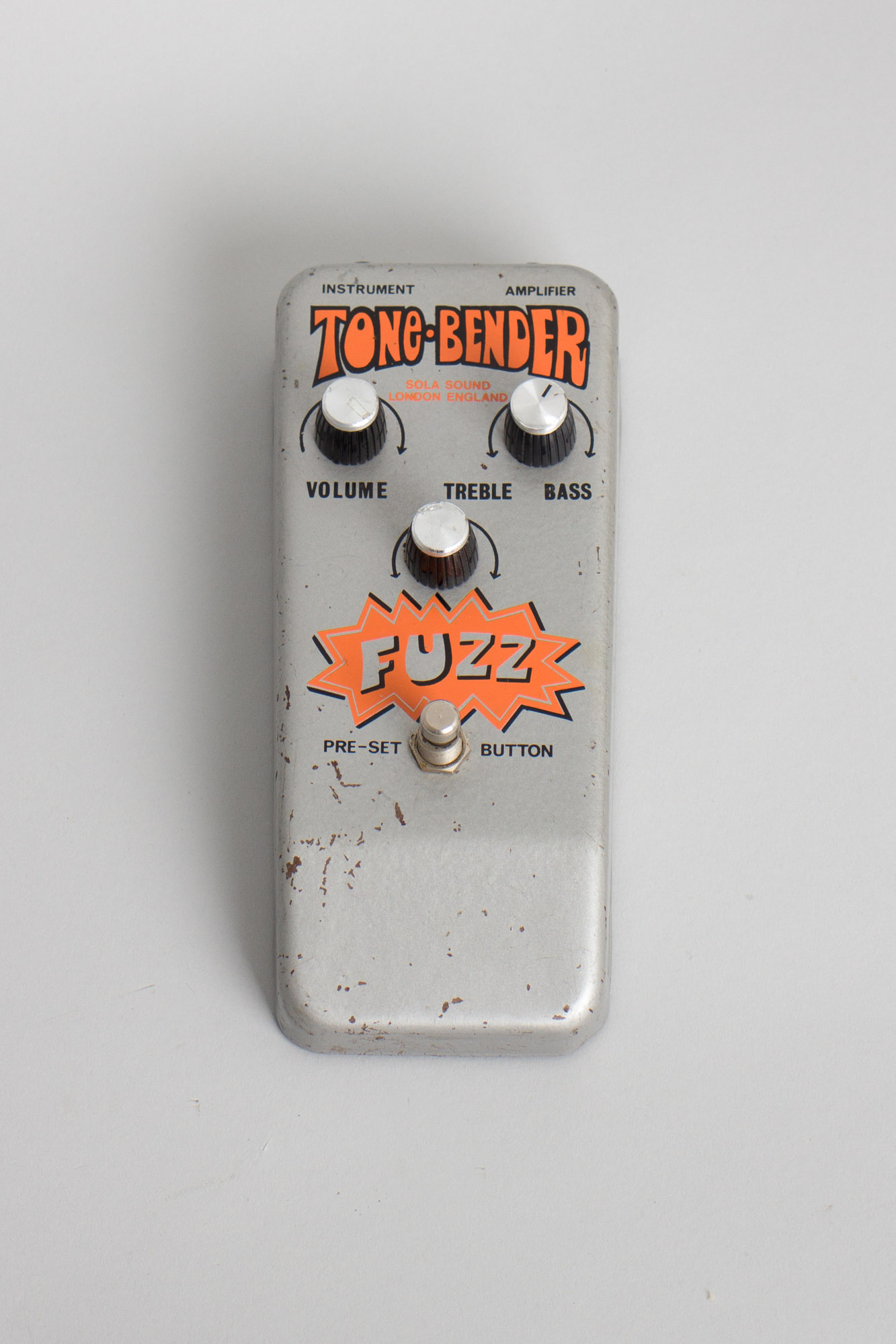 Sola Sound Tone-Bender Fuzz Effect, c. 1975 | RetroFret