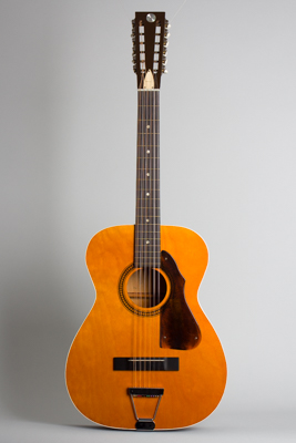  Silvertone Model 1227 12 String Flat Top Acoustic Guitar, made by Harmony ,  c. 1972