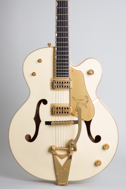 Gretsch  G-6136T LTV White Falcon Owned and used by Alexz Johnson Arch Top Hollow Body Electric Guitar  (2013)