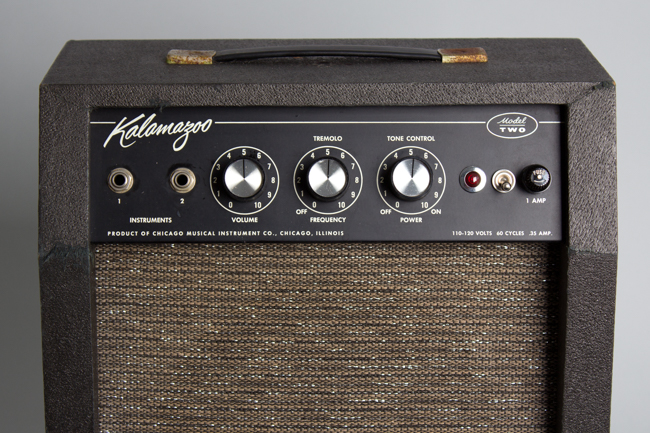 Kalamazoo  Model Two Tube Amplifier (1967)