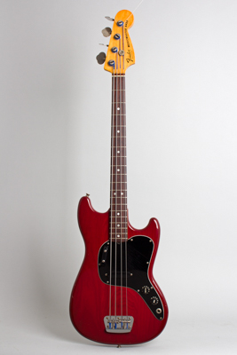 Fender  Musicmaster Bass Solid Body Electric Bass Guitar  (1978)
