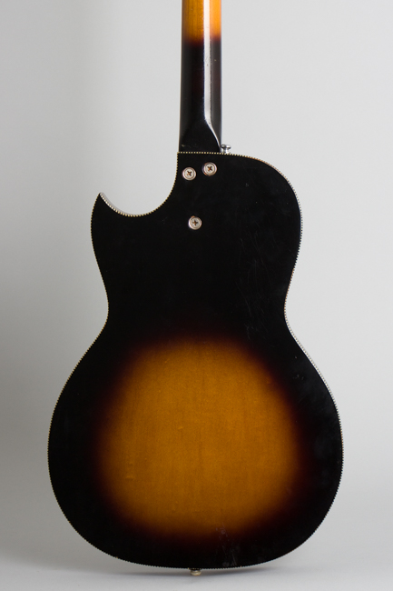 Kay  K-5915 Semi-Hollow Body Electric Bass Guitar  (1965)