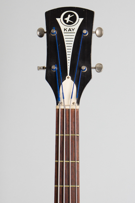 Kay  K-5915 Semi-Hollow Body Electric Bass Guitar  (1965)