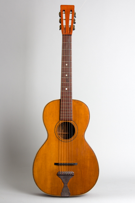  Oak Flat Top Acoustic Guitar, most likely made by Harmony  (1920s)