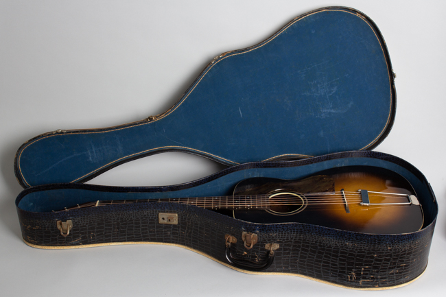  S. S. Stewart Flat Top Acoustic Guitar, made by Regal ,  c. 1940