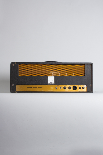 Marshall  JMP Model 1992 Super Bass 100 Plexi Tube Amplifier (1969)