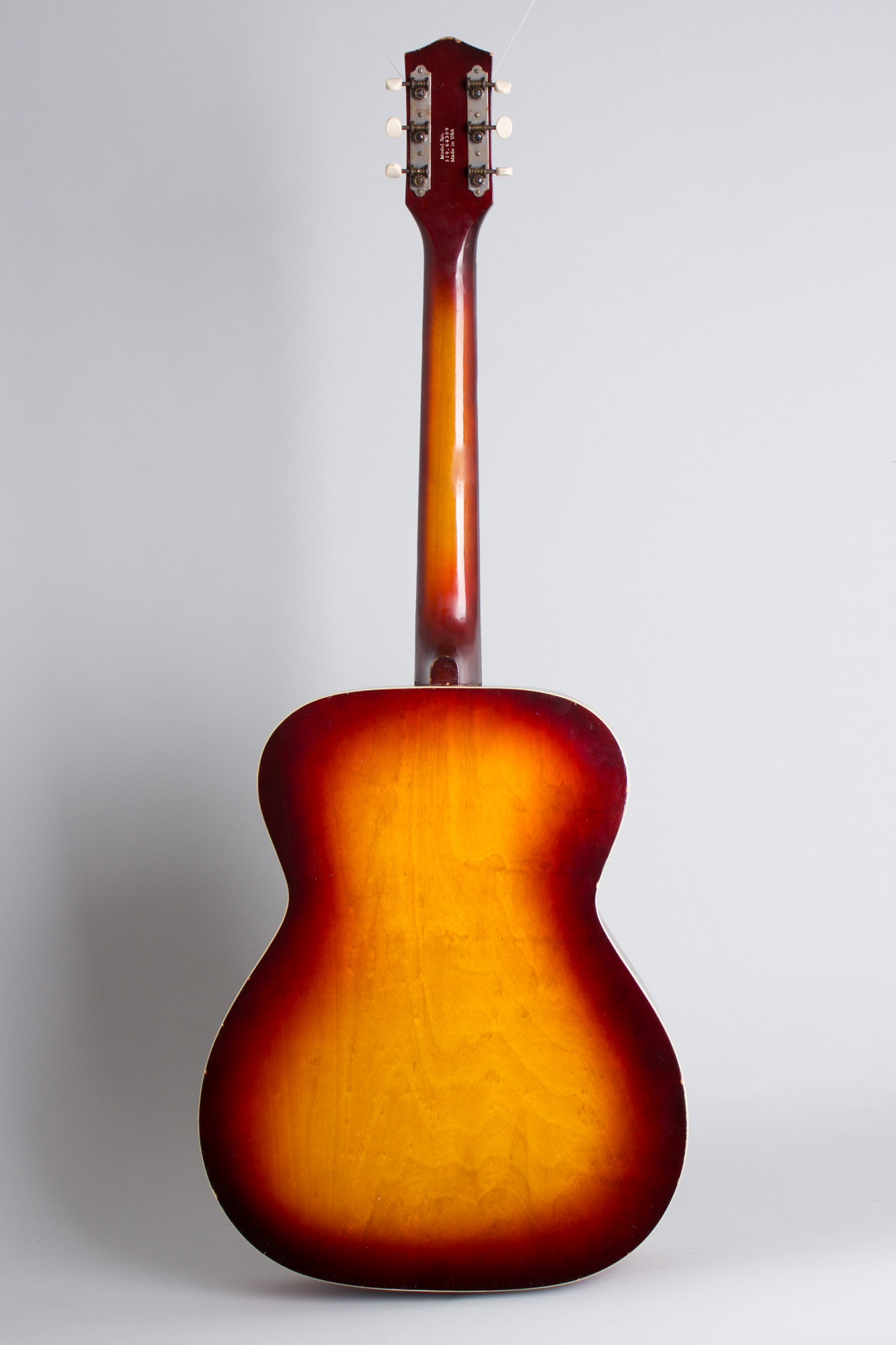 Harmony Silvertone Model 643 Flat Top Acoustic Guitar (1968 