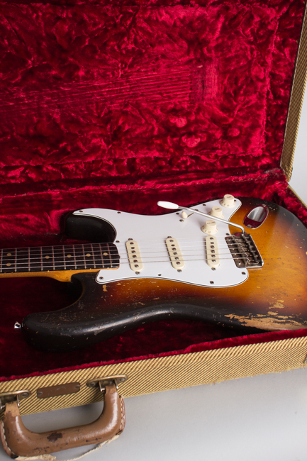 Fender  Stratocaster Solid Body Electric Guitar  (1963)