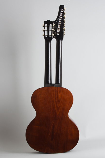  13 Course Schrammel Contra Harp Guitar (unlabelled)  ,  c. 1950s