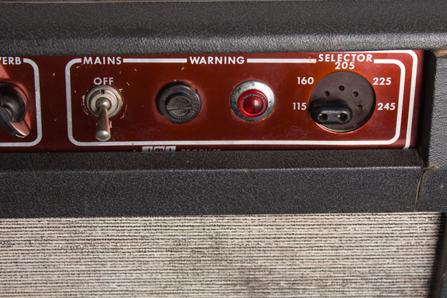  Domino DOM-SR Head Tube Amplifier, made by JMI/Vox (1964)