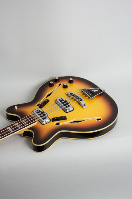 Fender  Coronado Bass II Hollow Body Electric Bass Guitar  (1967)