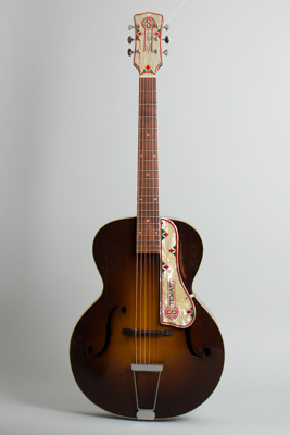  S.S. Stewart Model 1286 Arch Top Acoustic Guitar, made by Harmony ,  c. 1938