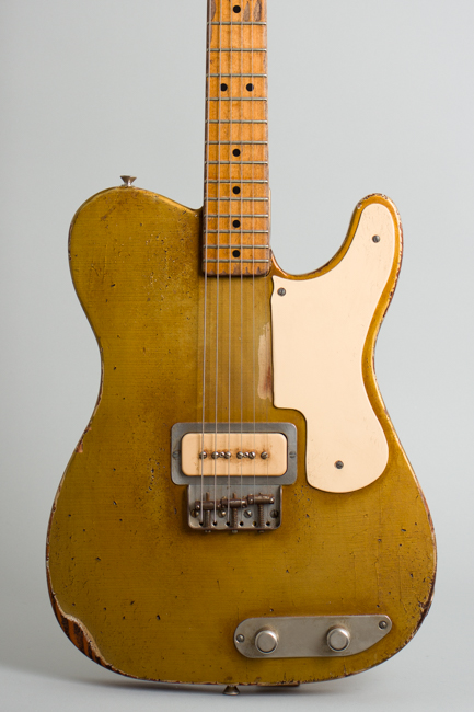 Nacho Guitars  Nachocaster Gold Top 1949 Prototype Style Solid Body Electric Guitar  (2018)