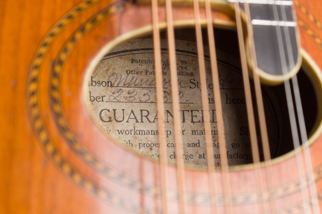 Gibson  Style H-1 Carved Top Mandola  (1913)