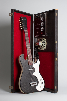  Silvertone Model 1448 Amp-In-Case Set Semi-Hollow Electric Guitar, made by Danelectro  (1963)