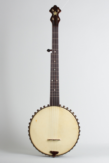  5 String Banjo (unlabelled)  ,  c. 1890