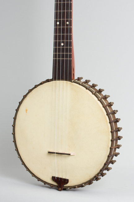  5 String Banjo (unlabelled)  ,  c. 1890