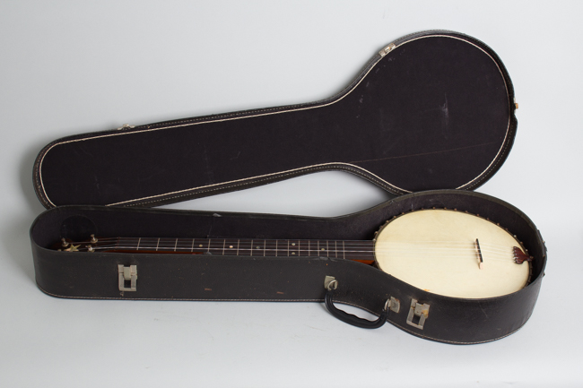  5 String Banjo (unlabelled)  ,  c. 1890