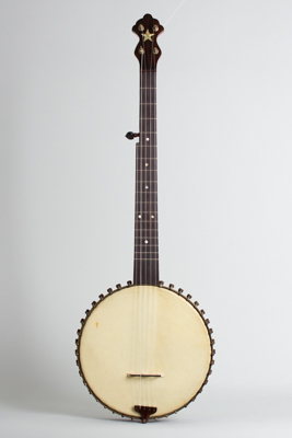  5 String Banjo (unlabelled)  ,  c. 1890