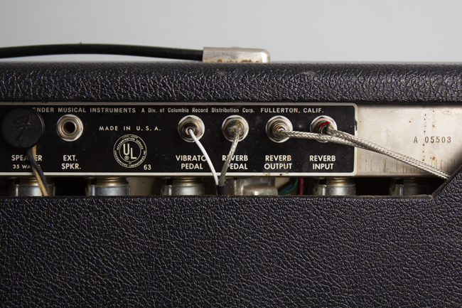 Fender  Vibrolux Reverb Tube Amplifier (1966)