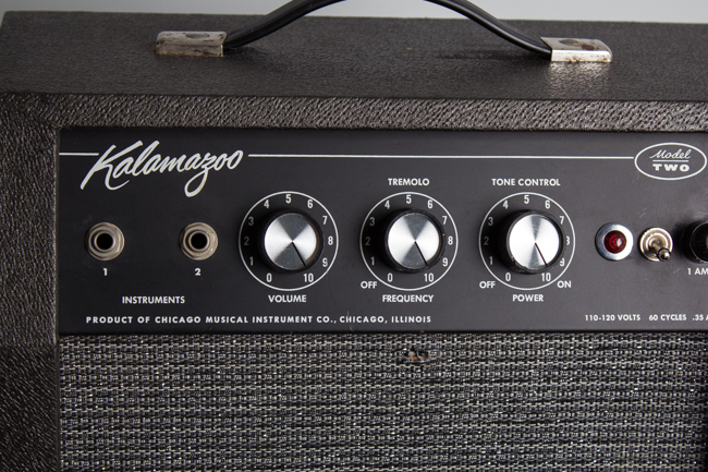 Kalamazoo  Model Two Tube Amplifier (1966)