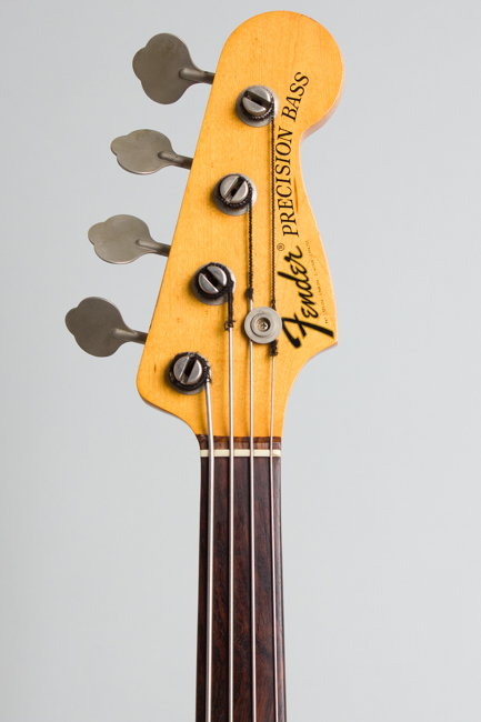 Fender  Precision Fretless Solid Body Electric Bass Guitar  (1971)