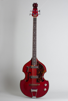 Crown  Violin Bass Hollow Body Electric Bass Guitar ,  c. 1966